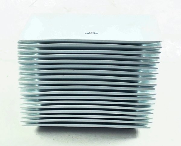 Lote de 18 Fuentes Rectangulares de Cerámica Blanca Marca Prisma - imagen 1