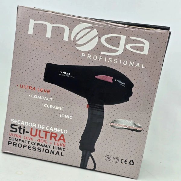 Secador de Pelo Profesional Mega Sti-Ultra 2000W con Tecnología Iónica y Cerámica