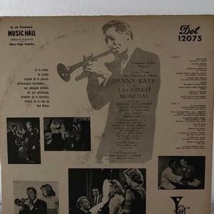 Disco de Vinilo "Las Cinco Monedas" con Danny Kaye y Louis Armstrong - imagen 2