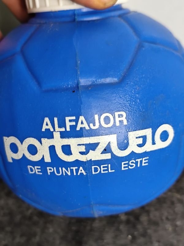 Vaso o Botella Azul Forma Pelota "Portezuelo" - imagen 1