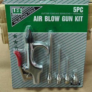 Kit Pistola Soplador Aire Comprimido 5 Piezas Marca LEE TOOLS - imagen 2