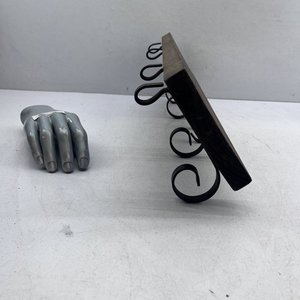 Perchero de Madera y Hierro Forjado con 6 Ganchos - imagen 3