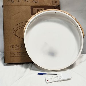 Plafón Nórdico LED 42cm con Control Remoto - Luz Cálida y Fría - imagen 3