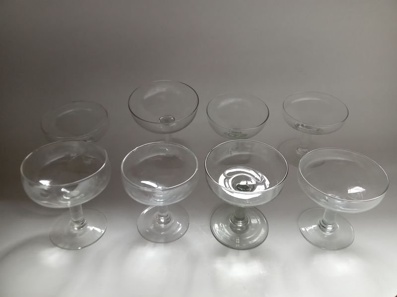 Conjunto de 8 copas de vidrio de alta calidad - imagen 3