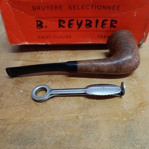 Pipa de Madera B. Reybier con Set de Herramientas y Caja Original - imagen 2