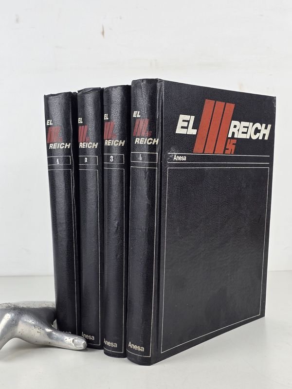 4 Tomos "El Tercer Reich" - Historia de la Segunda Guerra Mundial