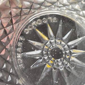 Lote de 5 Potes de Cristal Labrado Francés Arcoroc - imagen 3