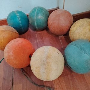 Lote de 8 Flotadores Esféricos de Colores Varios - imagen 2