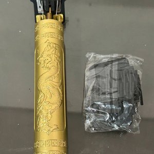 Cortadora de Cabello Profesional Inalámbrica Dorada Vintage T9 - imagen 8