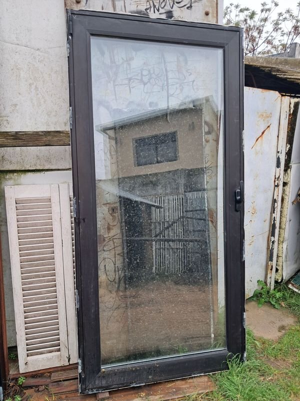 Ventana DVH Aluminio Negro 103x208x7cm