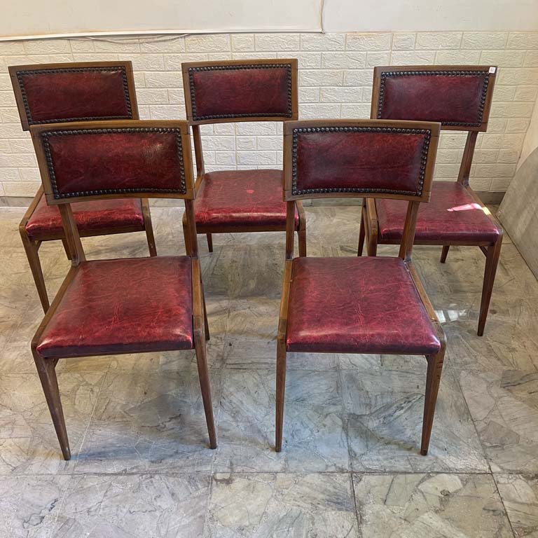 5 Sillas Americanas con Tapisserie Neoskay - Estado Excelente