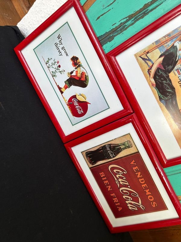 Colección de cuadros de Coca Cola de la década del 90 - imagen 3
