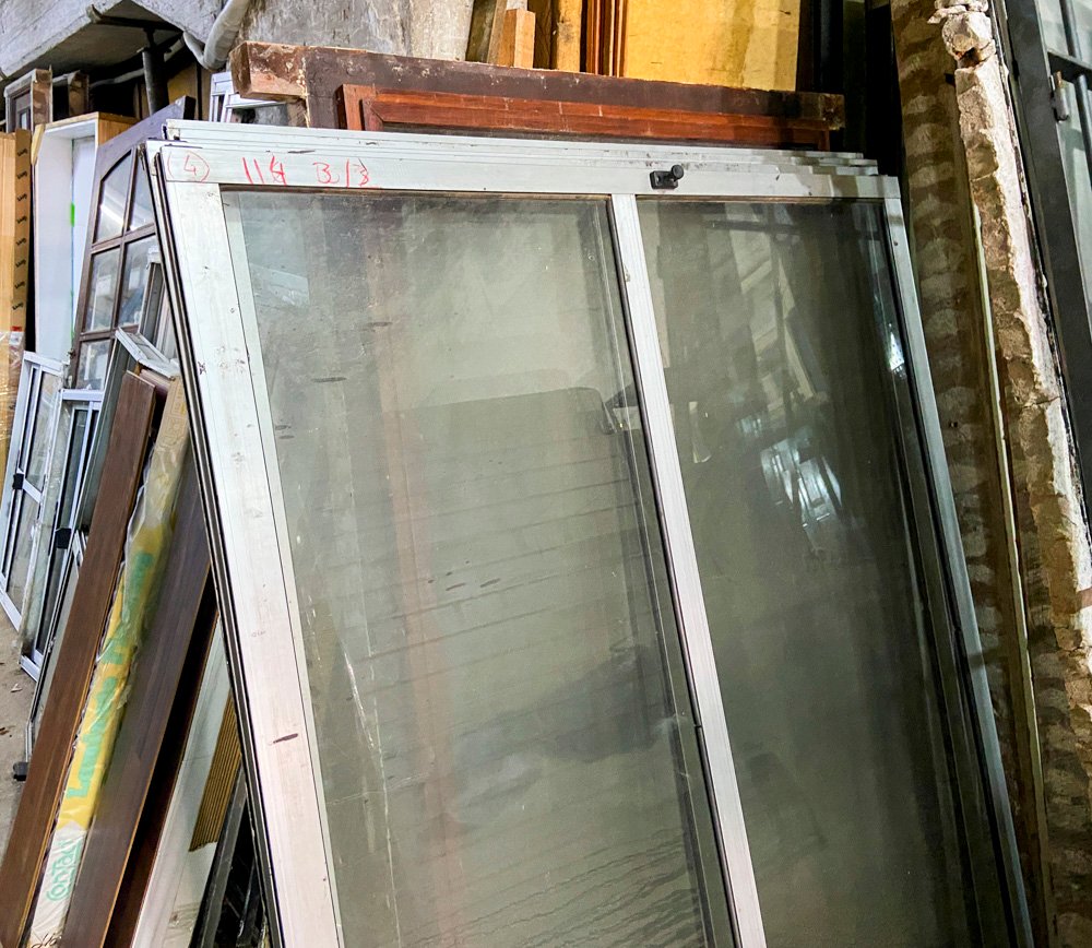 Ventanas de aluminio y vidrio usadas - imagen 2