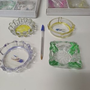 Ceniceros de Vidrio con Diseños Florales - Pack de 40 Unidades - imagen 7