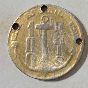 Moneda de 100 Réis de Brasil 1937 Almirante Tamandaré - Coleccionismo - imagen 1