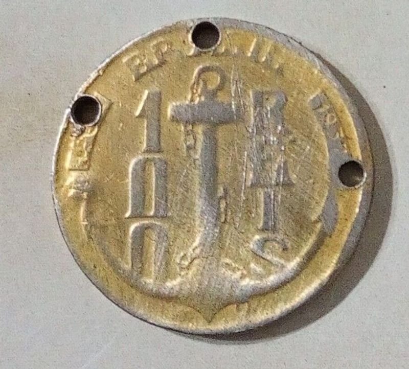 Moneda de 100 Réis de Brasil 1937 Almirante Tamandaré - Coleccionismo