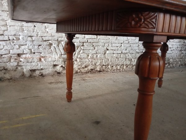 Mesa de cedro antigua y elegante - imagen 1