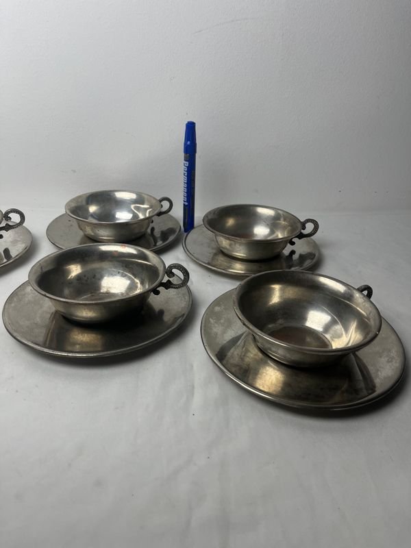 Tazas con Manijas y Saucers - imagen 4