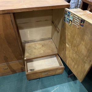 Aparador Trinchante de Madera con Cajones y Puertas - imagen 13