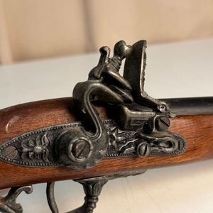 Réplica Decorativa Pistola a Chispa Siglo XVIII - imagen 3