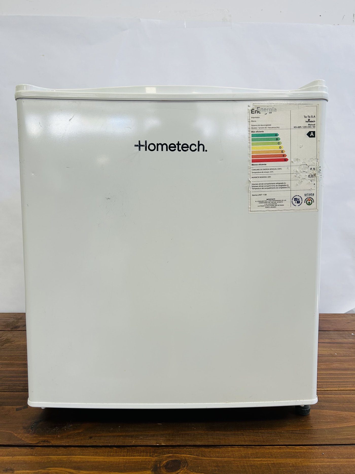 Frigobar Hometech Blanco 45x47x51cm