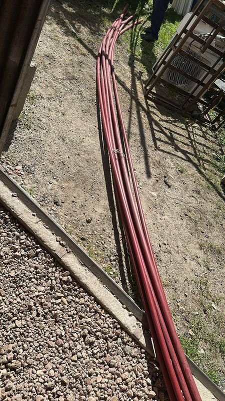 Tuberías de plástico rojo para construcción - imagen 2