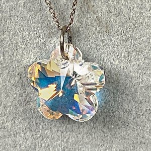 Cadena de Plata Fina con Colgante de Cristal - imagen 3