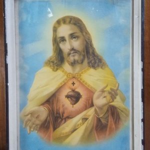 Lote siguiente: lámina religiosa
