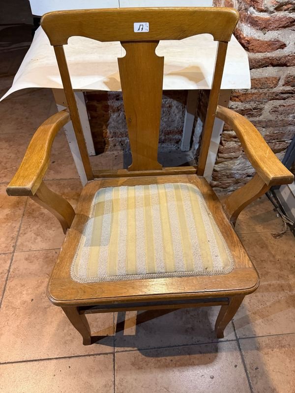 Silla de roble maciza para decoración - imagen 2