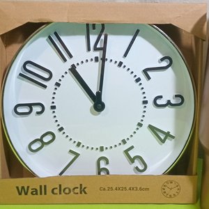 Reloj de Pared y Vaso Decorativo con Adorno Floral - imagen 3
