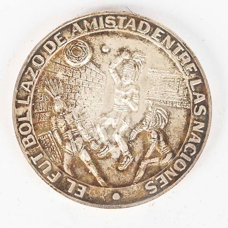 Lote anterior: Medalla de plata conmemorativa Copa Mundial de fútbol México 70'