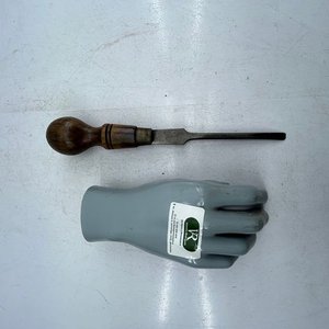Destornillador Antiguo Mathison de Acero y Madera - imagen 2