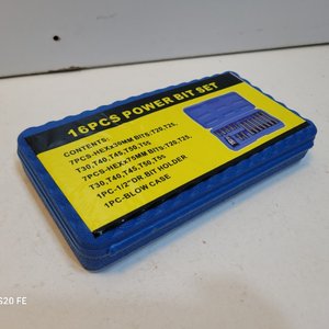 Set de 16 Puntas de Potencia con Estuche Azul - imagen 2