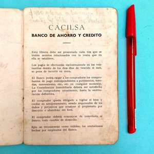 Libreta de Compra a Plazo CACILSA Canelones Uruguay - Documento Histórico - imagen 2