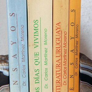 Cuatro Libros de Ensayos y Literatura Uruguaya por Dr. Carlos Martínez Moreno - imagen 3