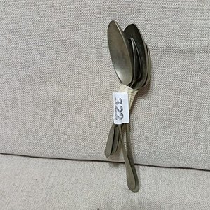 Lote siguiente: Conjunto de Cucharas Metálicas