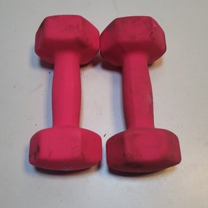 Par de Mancuernas Rosadas de 4kg - imagen 5