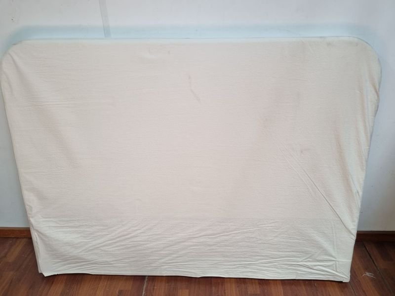 Manta de algodón blanca para cama - imagen 4