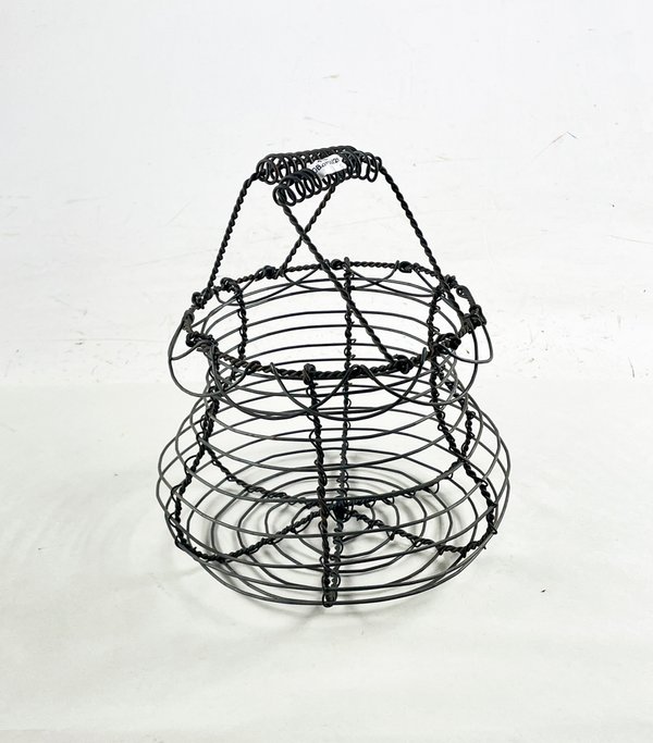 Huevera Cesta Alambre Estilo Vintage - imagen 1