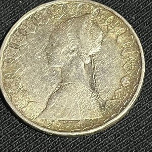 Moneda Italiana 500 Liras de Plata de 1958 - imagen 2