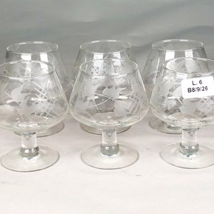 Lote anterior: Seis Copas de Cristal Tallado para Cóctel