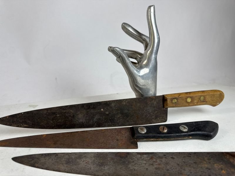 Cuchillas de Acero Carbono y Cuchillo de Campo - imagen 3