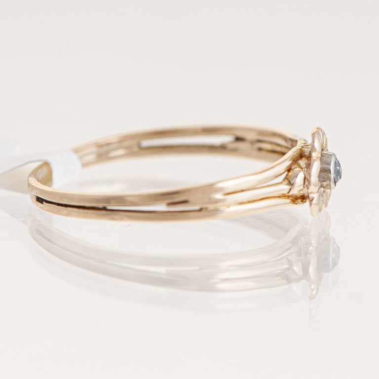 Anillo de Oro con Diamante - imagen 2