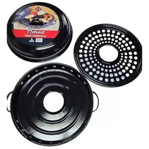 Brasero Horno Esmaltado Sue 34cm para Hornalla o Parrilla - imagen 2