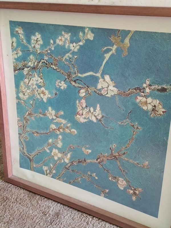 Lámina de Van Gogh 'Almendros en Flor' en excelente condición - imagen 3