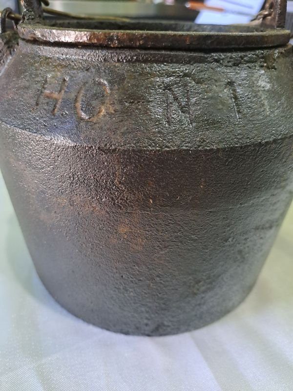 Antiguo Colero de Hierro Fundido Modelo HO-N1 en Excelentes Condiciones - imagen 2