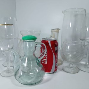 Jarra, Copas y Recipientes de Cristalería Varios - imagen 2