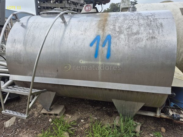 Tanque de Acero Inoxidable Grande
