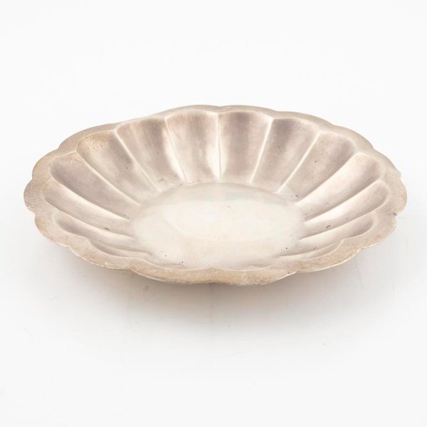 Platillo de Plata Mexicana 925 Lobulado - 640gr - 17cm - imagen 1