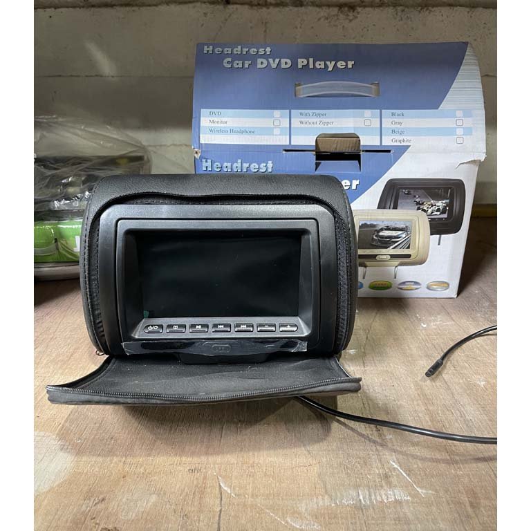 Apoya Cabezas para Auto con Pantalla DVD